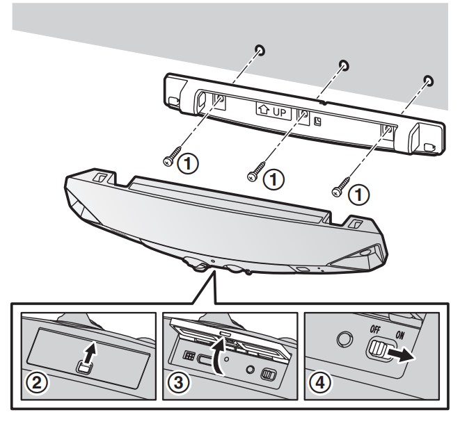 panasonic HomeHawk™ Front Door-Outdoor KX-HN7051C-INSTALLATION-D
